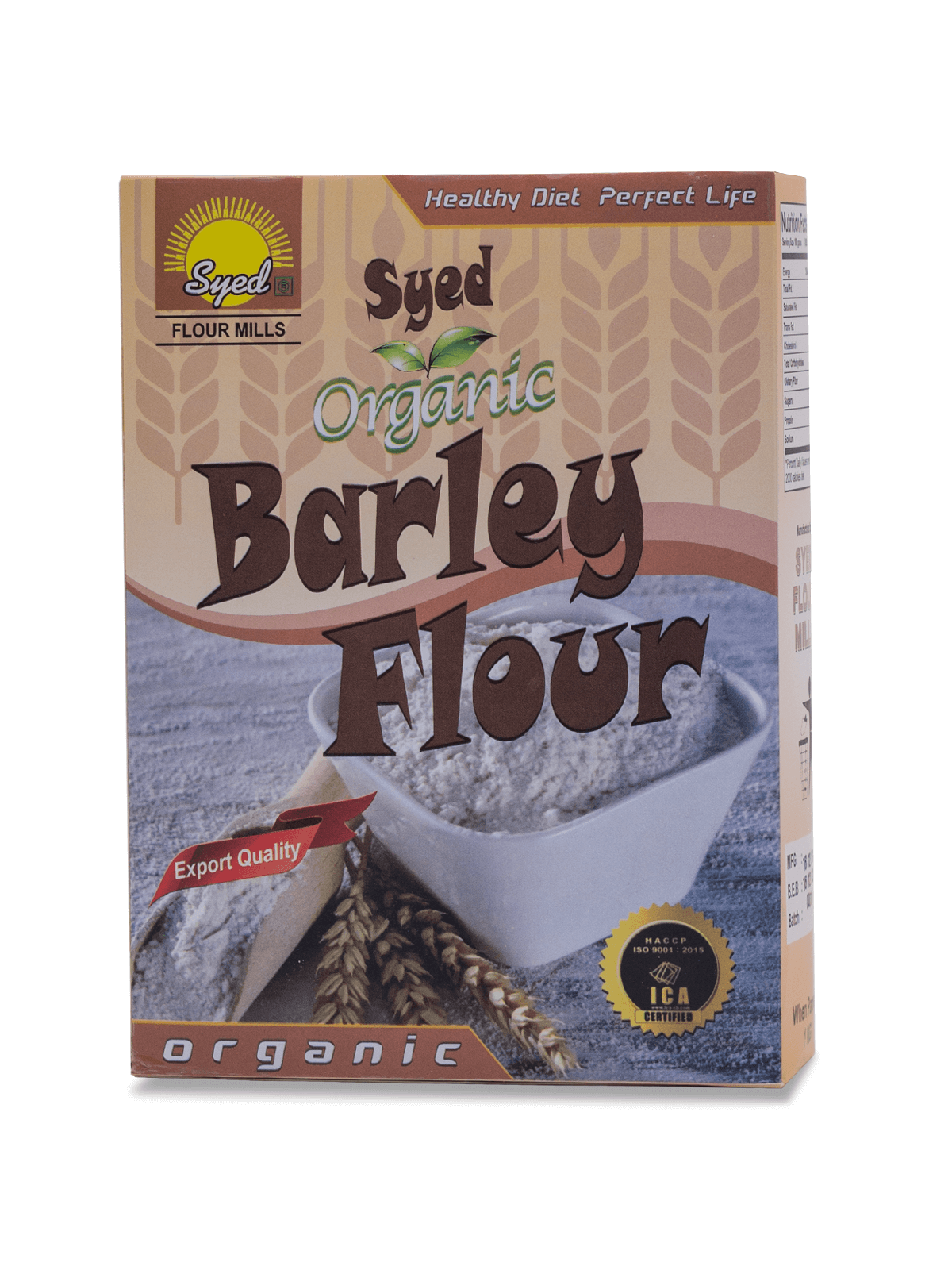 Syed Organic Barley Flour Syed Diet Products